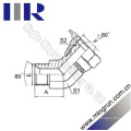 Coude Bsp Mâle / Bsp Femelle 60 Cône Tube Fitting (2B4)